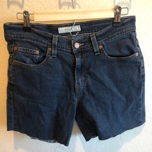 Levis cut off shorts